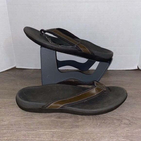 Vionic Tide 544MTIDE Orthotic Support Comfort Flip Flops Men's US 12 New No Box - Picture 1 of 5
